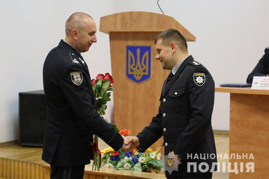 У вінницькій поліції представили нових керманичів підрозділів / Новости Винницы и области / Інформаційний портал На Париже Новини Вінниці / У вінницькій поліції представили нових керманичів підрозділів