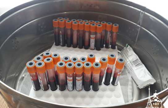 Новини Вінниці / Майбутні вінницькі рятувальники сьогодні стали донорами та поповнили банк крові 