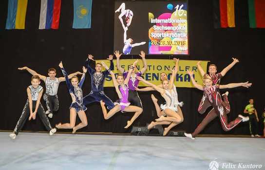 Новини Вінниці / Вінницькі акробати з міжнародного турніру, який проходив у  Німеччині, привезли два «золота»