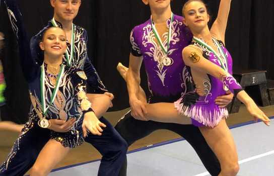 Новини Вінниці / Вінницькі акробати з міжнародного турніру, який проходив у  Німеччині, привезли два «золота»