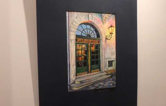 Новини Вінниці / «Кожен зайде у свої»: у Вінниці відкрилася виставка картин, на яких зображені старовинні двері із 5 міст України