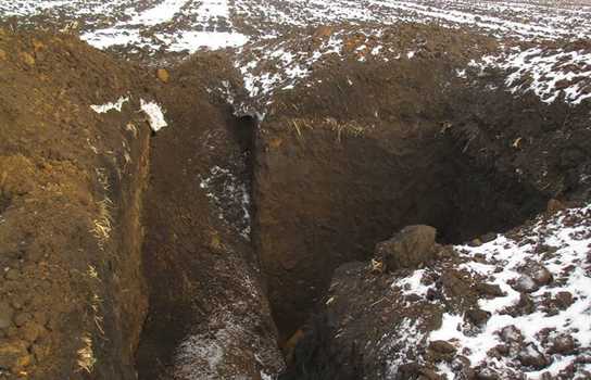 Новини Вінниці / На Вінниччині невідомі пошкодили ще один курган (ФОТО)