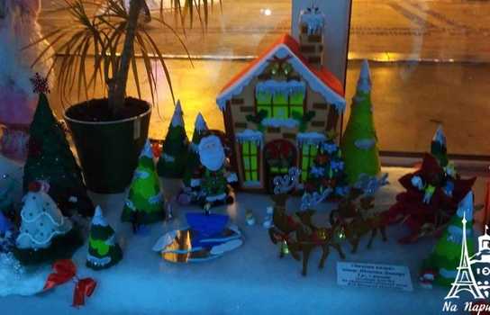 Новини Вінниці / У Вінниці в холі мерії з новорічних робіт школярів та дошколяриків створили «Зимову феєрію» (ФОТО)