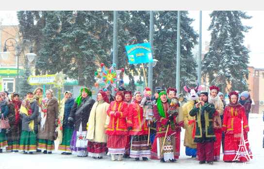 Новини Вінниці / Колядники й щедрівники з районів області з’їхалися до Вінниці на «Різдвяне диво» (ФОТО)