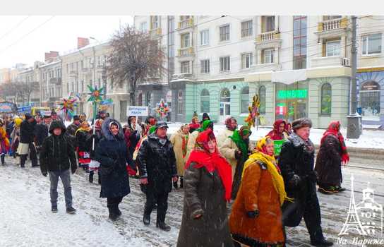 Новини Вінниці / Колядники й щедрівники з районів області з’їхалися до Вінниці на «Різдвяне диво» (ФОТО)