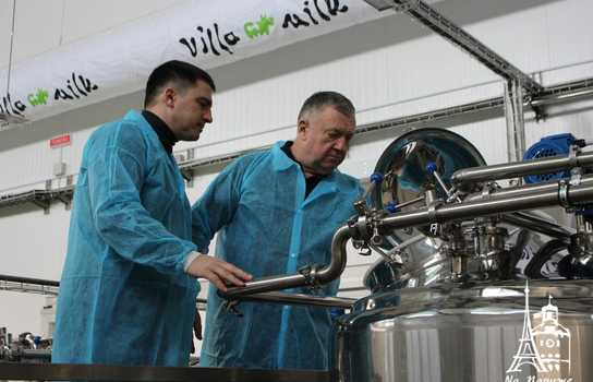 Новини Вінниці / На Вінниччині запрацював новий сучасний молокопереробний комплекс європейського зразка «Villa Milk»(ФОТО)