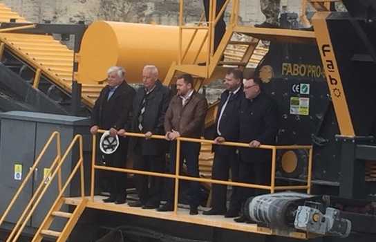 Новини Вінниці / У Піщанському районі відновлять видобуток вапняку. Виробничу лінію вже запущено 