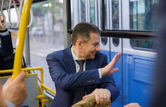 Новини Вінниці / На 30% економніший: на маршрут вийшов перший тролейбус зібраний у Вінниці (ФОТО)