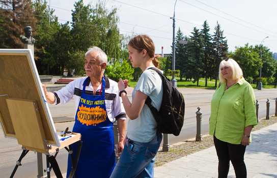 Новини Вінниці / Вежа, Мури і «Савой»: проект «Кращий художник» вивів митців на історичні локації Вінниці (ФОТО)
