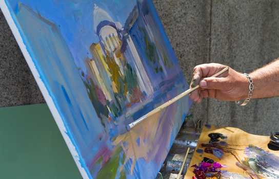 Новини Вінниці / Вежа, Мури і «Савой»: проект «Кращий художник» вивів митців на історичні локації Вінниці (ФОТО)