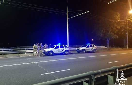 Новини Вінниці / Вночі у Вінниці двоє п’яних хотіли скинути з мосту бронзового гусака (ФОТО, ВІДЕО)