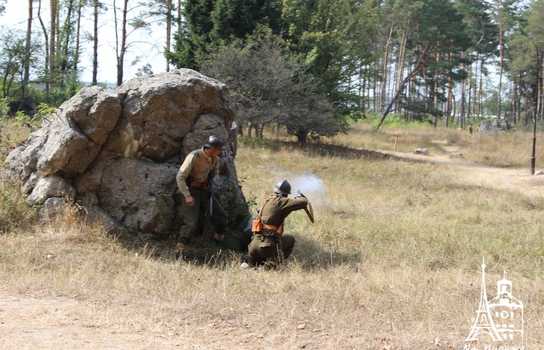 Новини Вінниці / Дві сотні «військових» «билися» за місто Вісмар на ставці Гітлера під Вінницею (ФОТО, ВІДЕО)