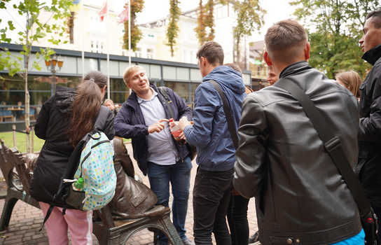 Новини Вінниці / У Вінниці студенти вивчали історію міста через квест (ФОТО)