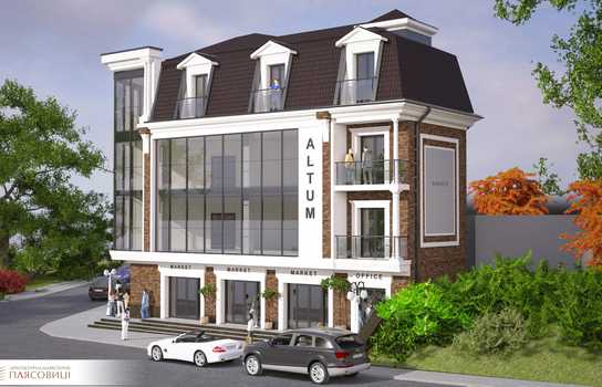 Новини Вінниці / Вінницькій архітектор показав, якою буде нова «офісна» будівля на Єрусалимці (ФОТО) 