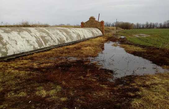Новини Вінниці / У мережі виклали світлини того, як відходи з Тростянецького спиртзаводу на Вінниччині знищили «все живе» навколо пам’ятника загиблим євреям (ФОТО)