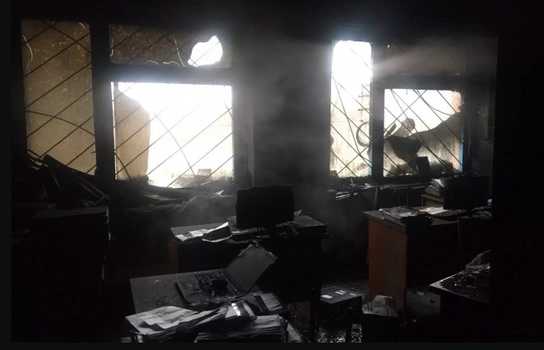 Новини Вінниці / На Вінниччині горіла будівля сільської ради 