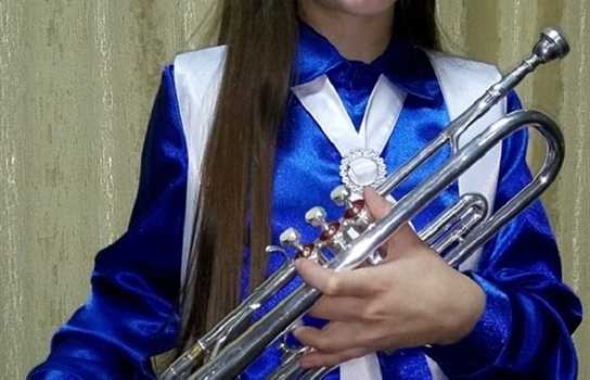 Новини Вінниці / Дівчинка з Вінниччини, яка грає на трубі,  дала фору хлопцям на Міжнародному конкурсі духової музики «VIN VENTI»