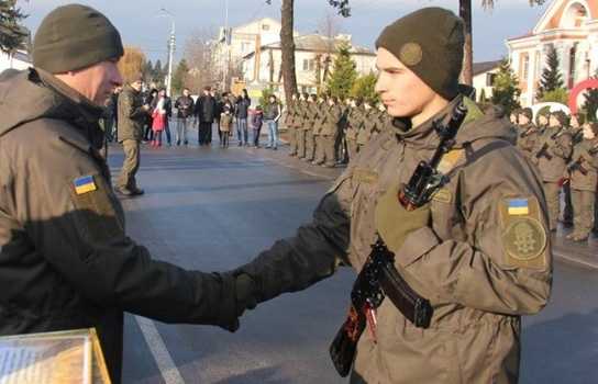Новини Вінниці / Чверть новобранців, які склали присягу в одній із частин Вінниччини, є жінками