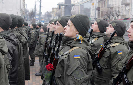 Новини Вінниці / У Вінниці двоє військових освідчилися у коханні (ФОТО)