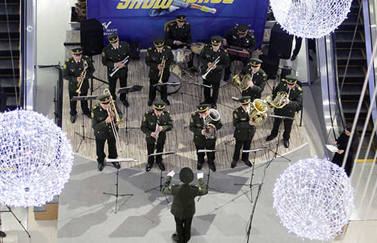 Новини Вінниці / У Вінниці духовий оркестр військової частини 3008 виконав власну версію «Щедрика» (ФОТО, ВІДЕО)