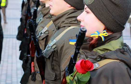 Новини Вінниці / У центрі Вінниці 32 новобранці Нацгвардії склали військову присягу (ФОТО)