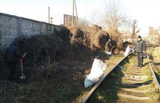 Новини Вінниці / У Вінниці Муніципальна варта загітувала підприємців вийти на «суботник» (ФОТО)