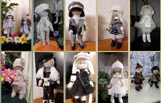 Новини Вінниці / Військова з Вінниччини створює дивовижні ляльки (ФОТО)