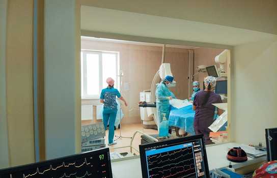 Новини Вінниці / Вінницький кардіоцентр на другій позиції за кількістю коронарних стентувань