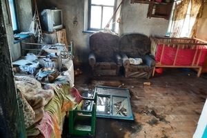 Новини Вінниці / Будинок багатодітної родини вигорів у селі на Вінниччині: батько врятував п'ятьох дітей (ФОТО)