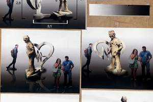 Новини Вінниці / У Вінниці оголосили онлайн-голосування за кращий варіант пам'ятника серцю (ФОТО)