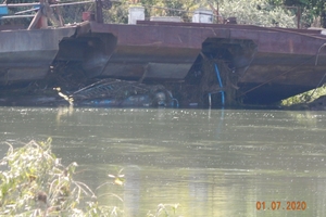 Новини Вінниці / Вінниччина залишилася без поромної переправи з Молдовою через «ДТП» на Дністрі та повноводдя (ФОТО)