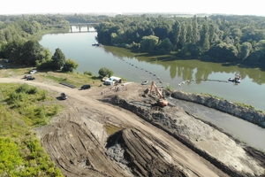 Новини Вінниці / На Вінниччині тривають роботи по очищенню річки Південний Буг (ФОТО, ВІДЕО)