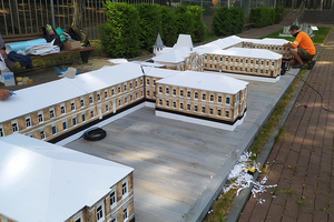 Новини Вінниці / Експозицію «Міні-Вінниця» доповнять найбільшим макетом – головного корпусу лікарні імені Ющенка (ФОТО)