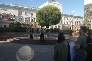 Новости Винницы и области / Вінничани вийшли на Майдан для підтримки білоруського народу (ФОТО, ВІДЕО) / Інформаційний портал На Париже Новини Вінниці / Вінничани вийшли на Майдан для підтримки білоруського народу (ФОТО, ВІДЕО)