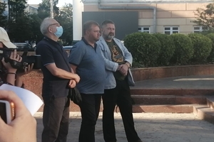 Новости Винницы и области / Вінничани вийшли на Майдан для підтримки білоруського народу (ФОТО, ВІДЕО) / Інформаційний портал На Париже Новини Вінниці / Вінничани вийшли на Майдан для підтримки білоруського народу (ФОТО, ВІДЕО)