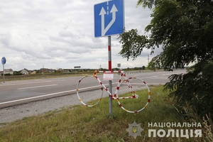 Новини Вінниці / На Вінниччині встановили пам'ятний знак у вигляді велосипеда на честь загиблих в ДТП велосипедистів (ФОТО)