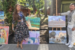 Новини Вінниці / Харків‘яни залишили фонду «Кращий художник» чотири картини з вінницькими та житомирськими пейзажами