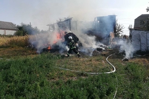 Новини Вінниці / Через дитячі ігри на Вінниччині згоріло 5 тонн сіна (ФОТО)