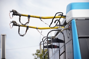 Новини Вінниці / У Вінниці тестують "автономний" тролейбус: може 20 кілометрів їхати без електрики (ФОТО)