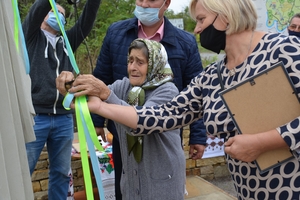 Новини Вінниці / В селі на Вінниччині спорудили скульптуру-оберіг