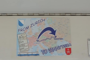 Новини Вінниці /  У Вінниці створили музей-вагон швейцарських трамваїв 