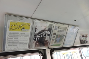 Новини Вінниці /  У Вінниці створили музей-вагон швейцарських трамваїв 