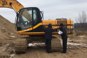 Новини Вінниці / Про черговий факт незаконного видобутку піску на Вінниччині заявили у Держекоінспекції (ФОТО)