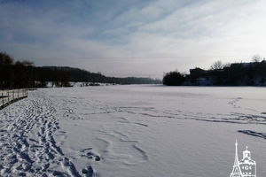 Новини Вінниці / "Карантинне" Водохреще у Вінниці: без масових гулянь, але з пірнанням в ополонки (ФОТО, ВІДЕО)