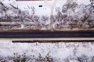 Новини Вінниці / В Агрономічному біля Вінниці за 7,2 млн гривень освітлять дорогу: робітники почали прокладати кабель (ФОТО)