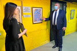 Новини Вінниці / У Вінниці відкрили виставку унікальних робіт Героя Небесної Сотні Валерія Брезденюка (ФОТО)