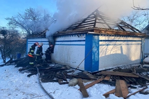 Новини Вінниці / Пожежа у Погребищенському районі на Вінниччині: постраждало двоє дітей (ФОТО)