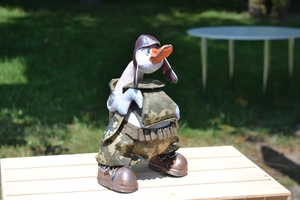 Новини Вінниці / Вінницька майстриня Наталя Дремлюга про гусака, схожого на Бориса Джонсона: «Купила у магазині нитки, а вони так схожі на зачіску» 