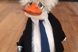 Новини Вінниці / Вінницька майстриня Наталя Дремлюга про гусака, схожого на Бориса Джонсона: «Купила у магазині нитки, а вони так схожі на зачіску» 