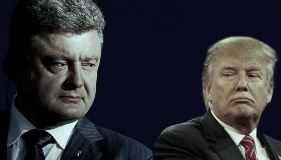 Tramp poroshenko1